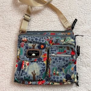 Lily Bloom “Who Let the Dogs Out” Regina Crossbody Bag